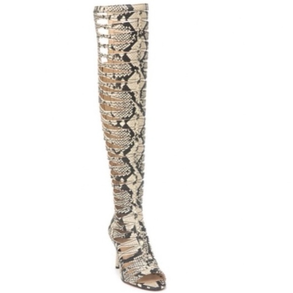 Vince Camuto Snakeskin Patterned Heels